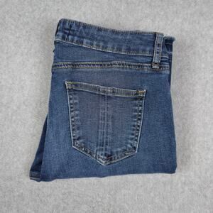 Prosperity Womens Size 29 Raw Hem Bootleg Jeans WSBLRH-BL